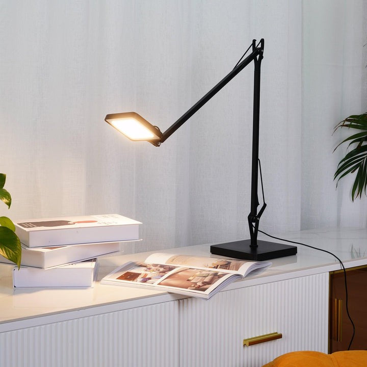Edge LED Table Lamp – Sleek Modern Aluminum Lighting