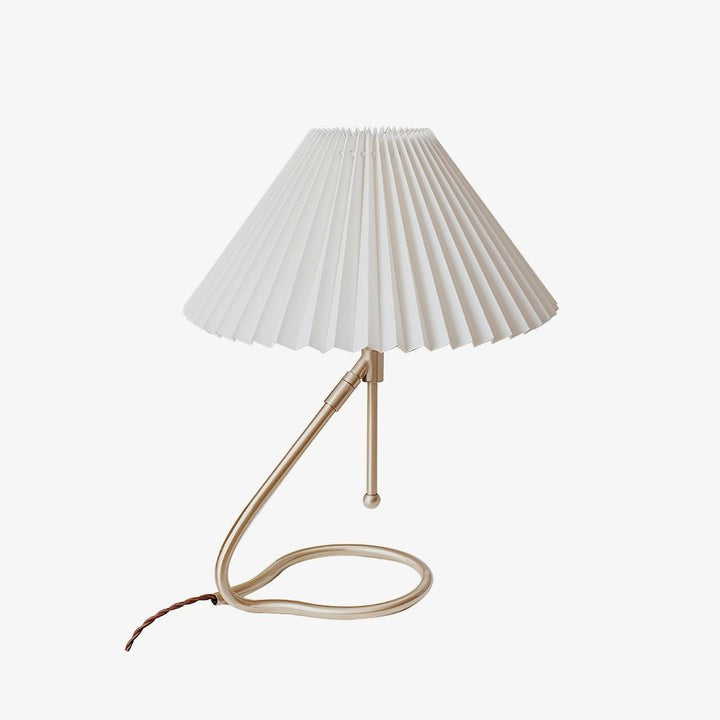 Floating Pleated Shade LED Table Lamp