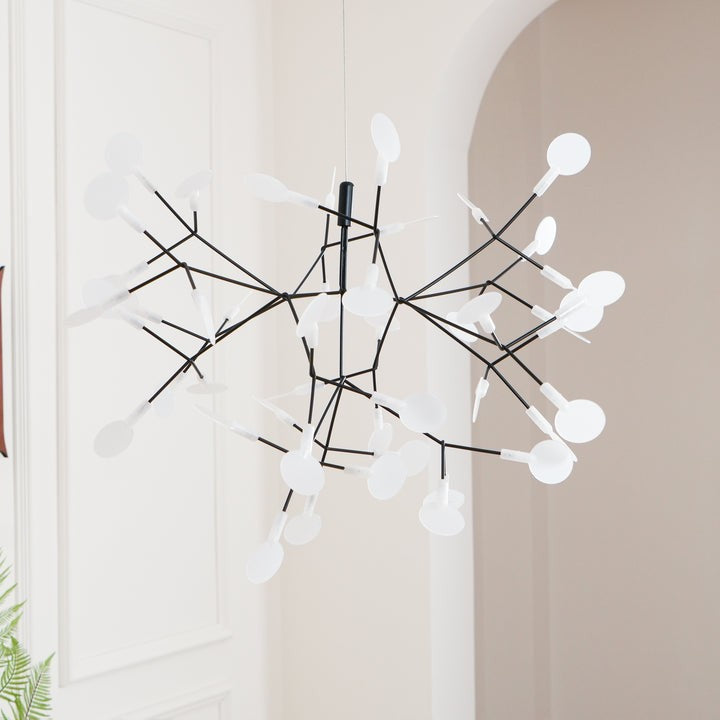 Flowerburst LED Pendant Chandelier – Modern Acrylic Ceiling Light