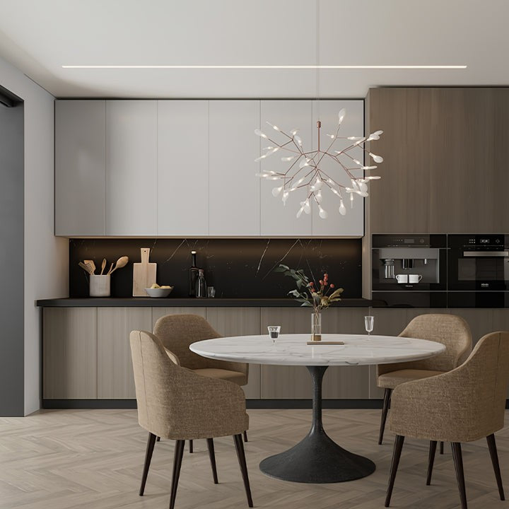 Flowerburst LED Pendant Chandelier – Modern Acrylic Ceiling Light