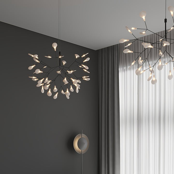 Flowerburst LED Pendant Chandelier – Modern Acrylic Ceiling Light