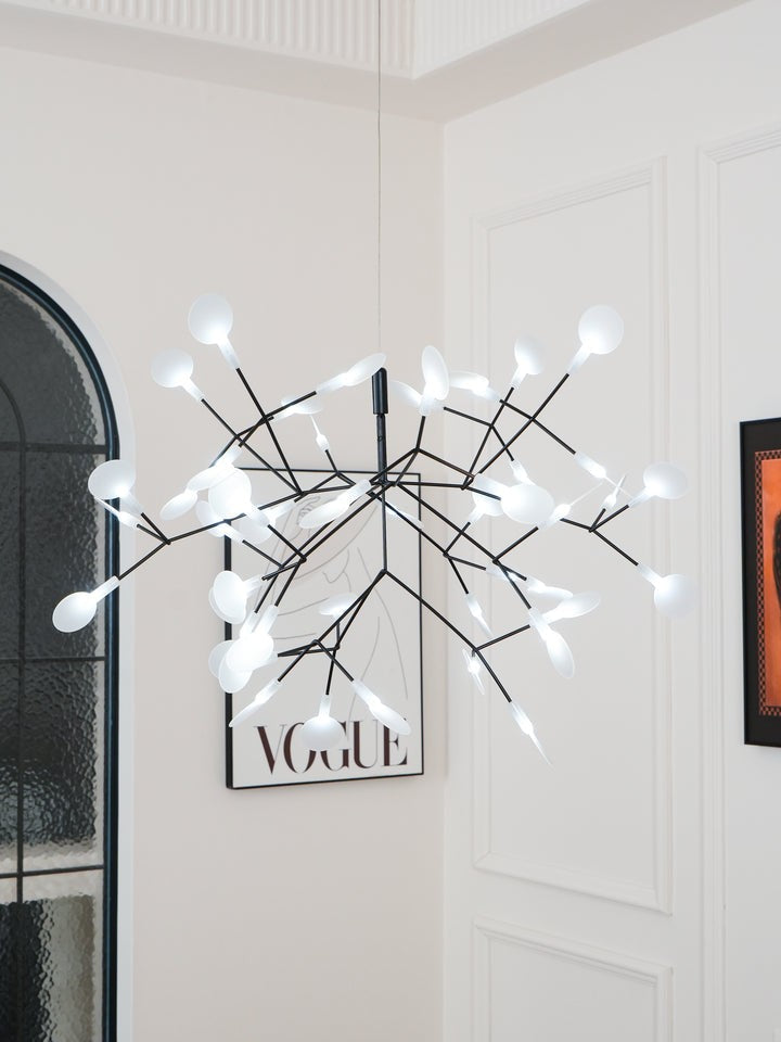 Flowerburst LED Pendant Chandelier – Modern Acrylic Ceiling Light
