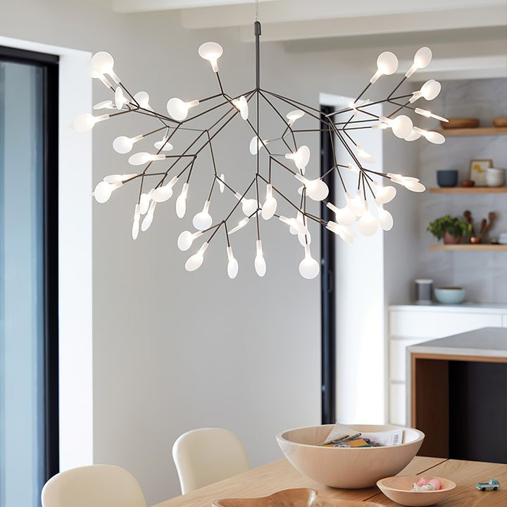 Flowerburst LED Pendant Chandelier – Modern Acrylic Ceiling Light