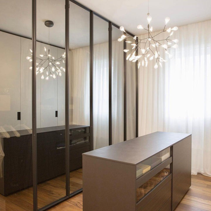 Flowerburst LED Pendant Chandelier – Modern Acrylic Ceiling Light