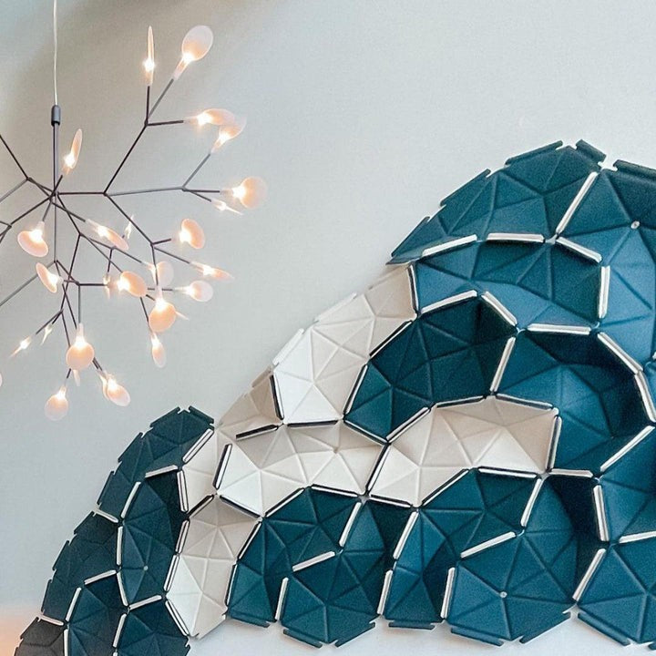 Flowerburst LED Pendant Chandelier – Modern Acrylic Ceiling Light