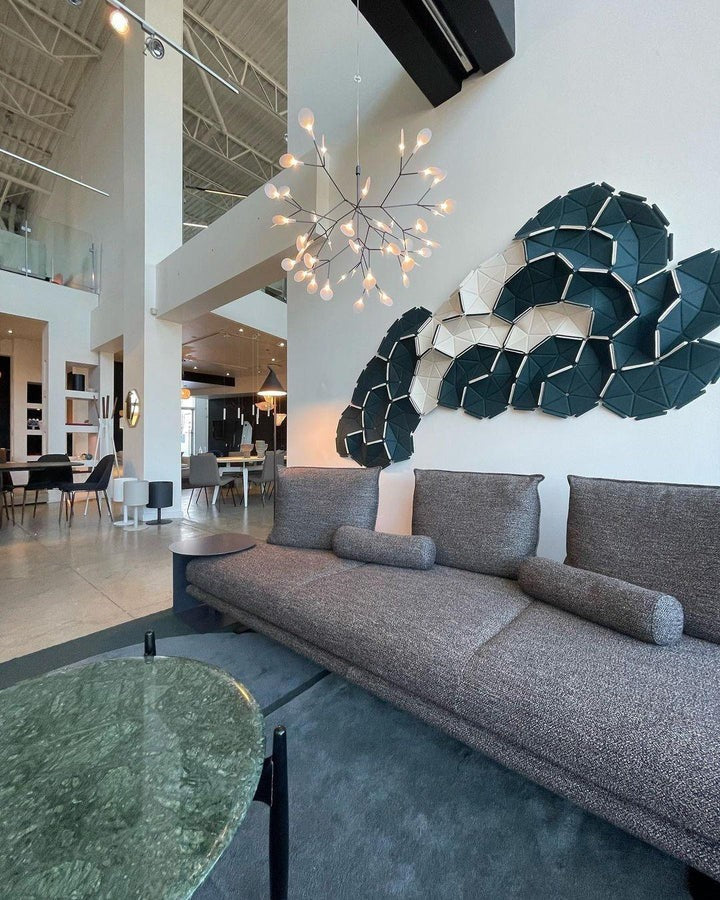 Flowerburst LED Pendant Chandelier – Modern Acrylic Ceiling Light