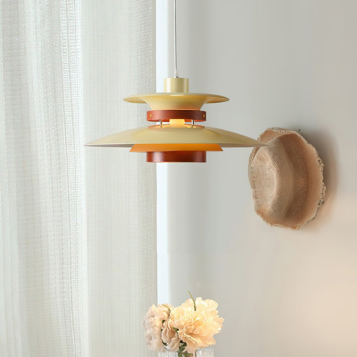 Four-Shade Scandinavian Ceiling Pendant Light