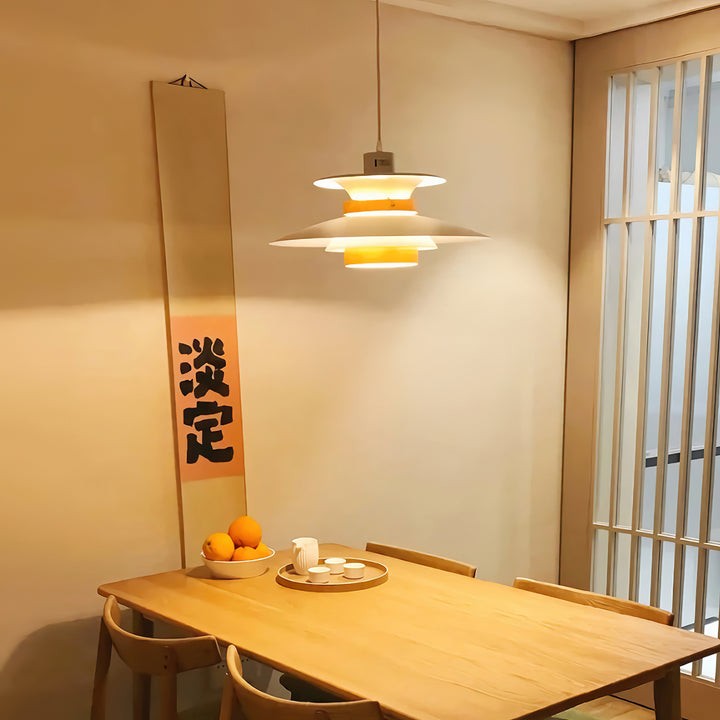 Four-Shade Scandinavian Ceiling Pendant Light