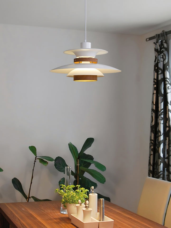 Four-Shade Scandinavian Ceiling Pendant Light