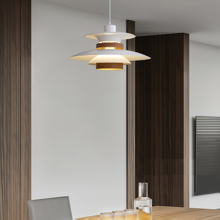 Four-Shade Scandinavian Ceiling Pendant Light