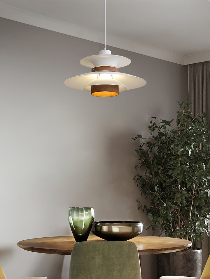 Four-Shade Scandinavian Ceiling Pendant Light