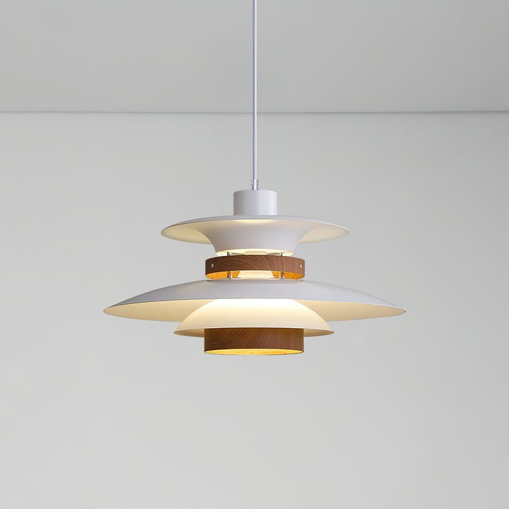 Four-Shade Scandinavian Ceiling Pendant Light