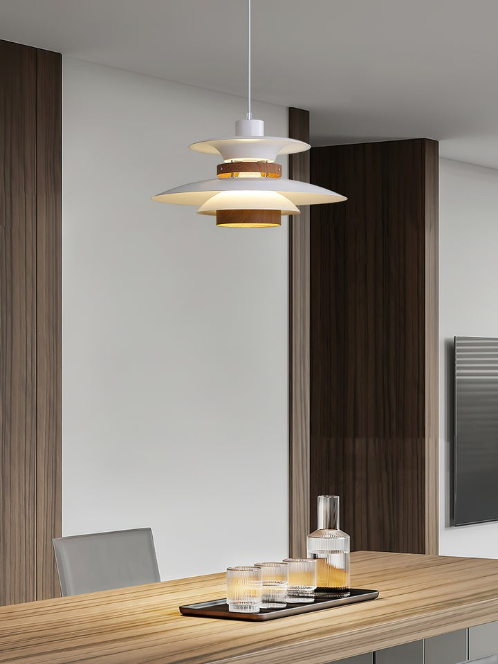 Four-Shade Scandinavian Ceiling Pendant Light