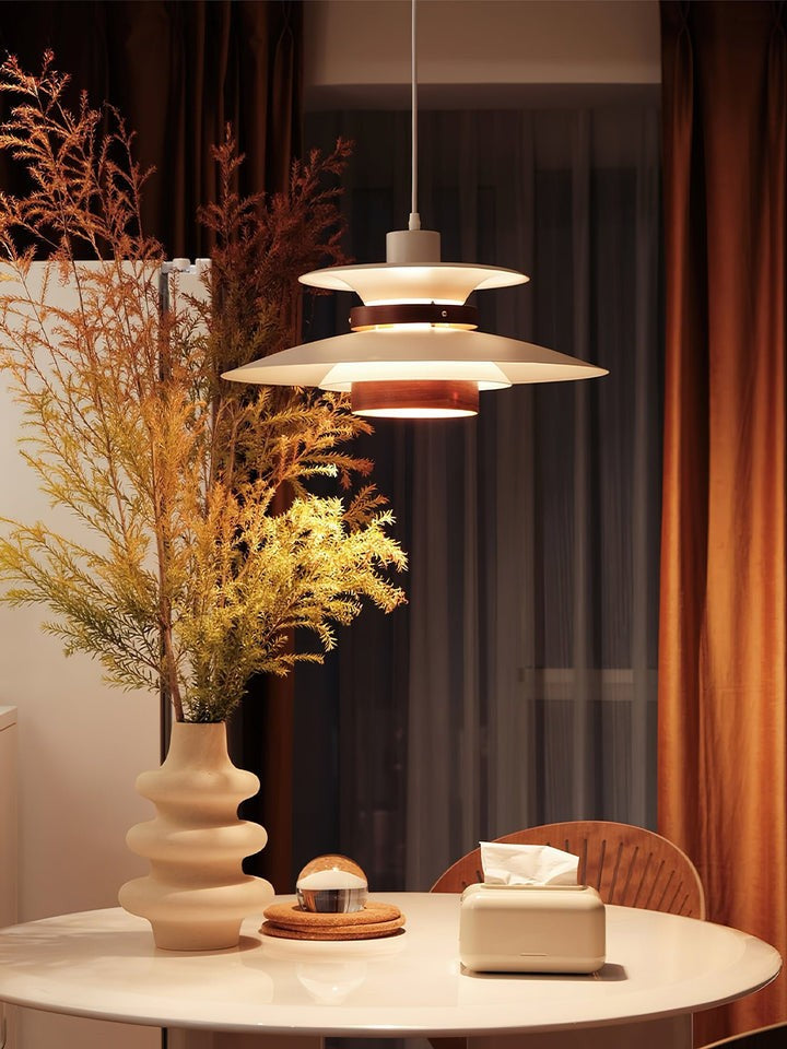 Four-Shade Scandinavian Ceiling Pendant Light
