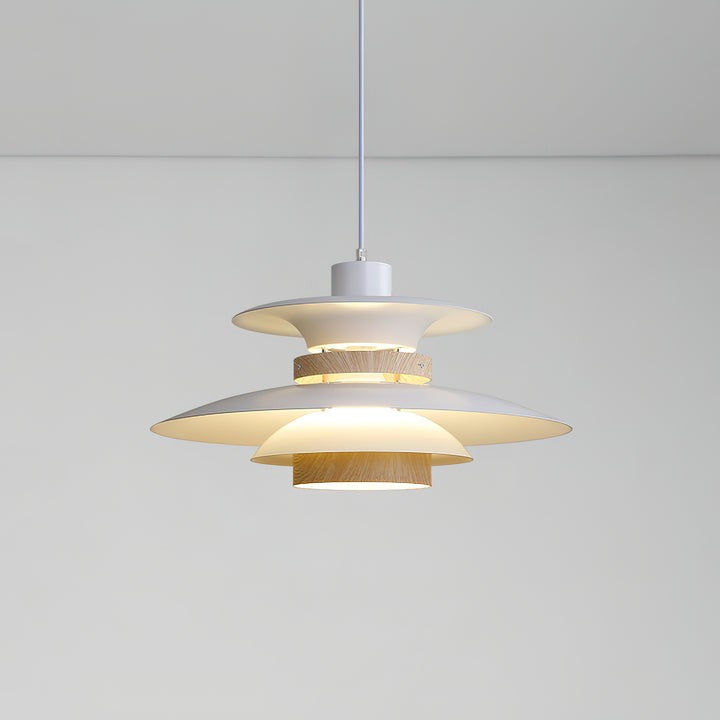 Four-Shade Scandinavian Ceiling Pendant Light