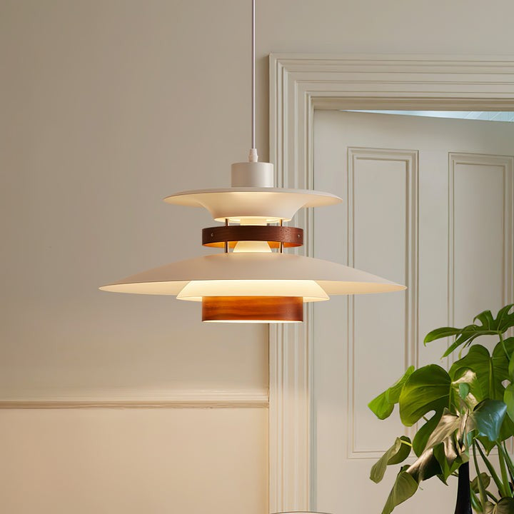 Four-Shade Scandinavian Ceiling Pendant Light