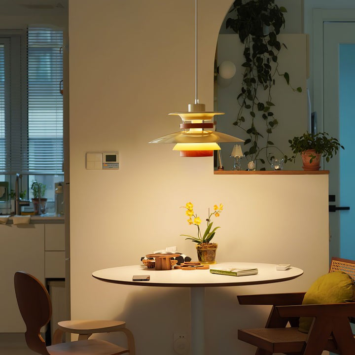 Four-Shade Scandinavian Ceiling Pendant Light
