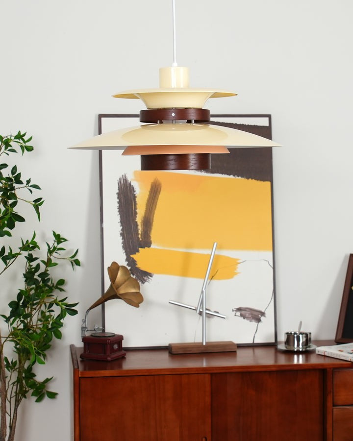 Four-Shade Scandinavian Ceiling Pendant Light