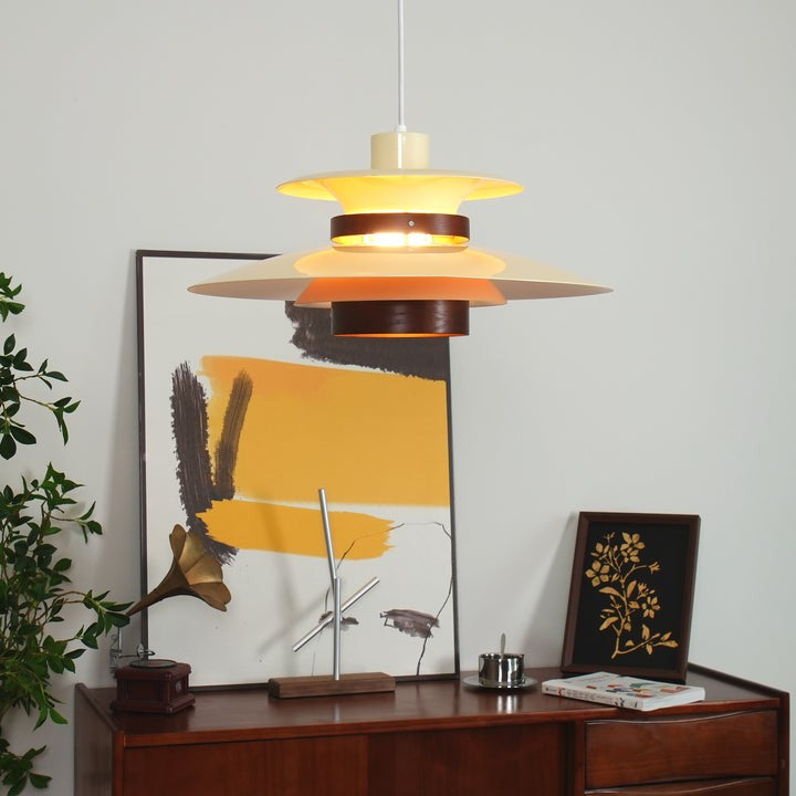 Four-Shade Scandinavian Ceiling Pendant Light
