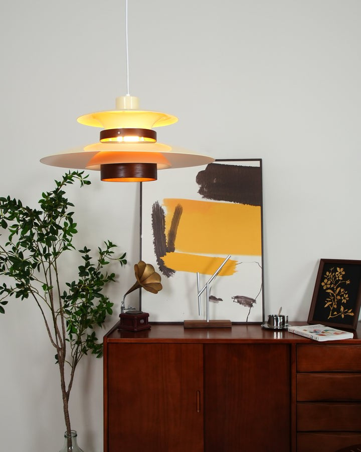 Four-Shade Scandinavian Ceiling Pendant Light