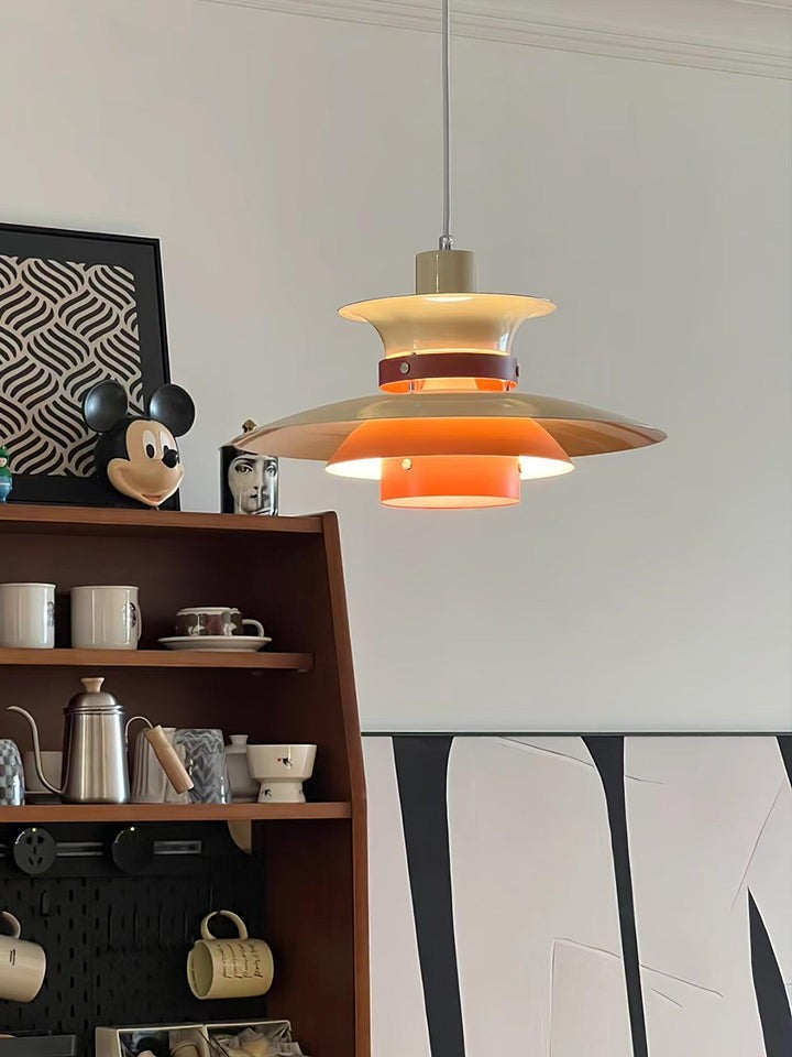 Four-Shade Scandinavian Ceiling Pendant Light