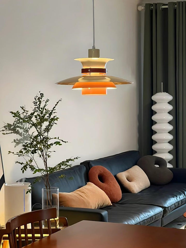 Four-Shade Scandinavian Ceiling Pendant Light