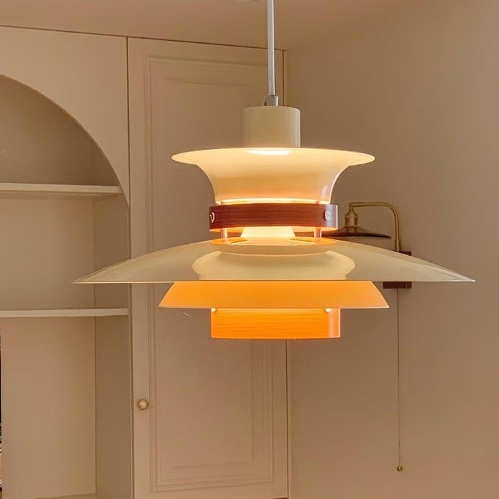 Four-Shade Scandinavian Ceiling Pendant Light