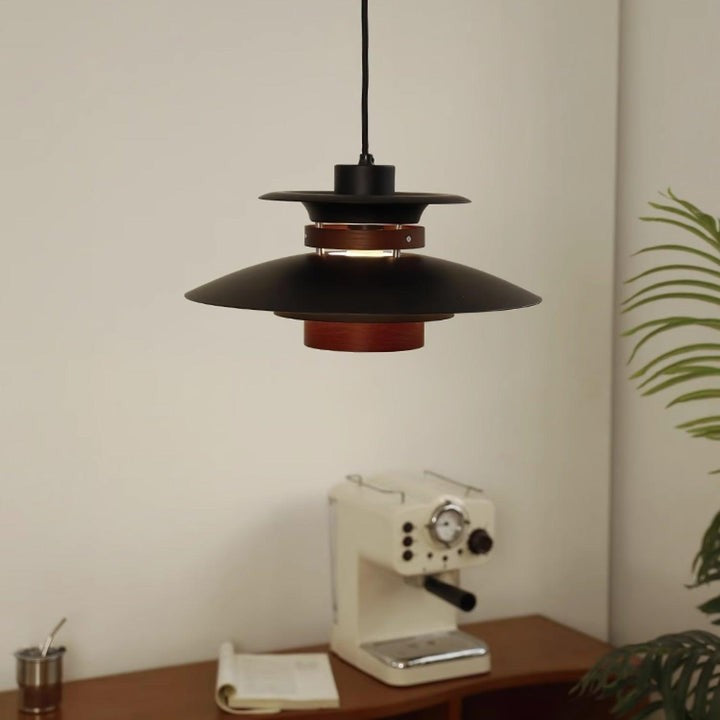 Four-Shade Scandinavian Ceiling Pendant Light