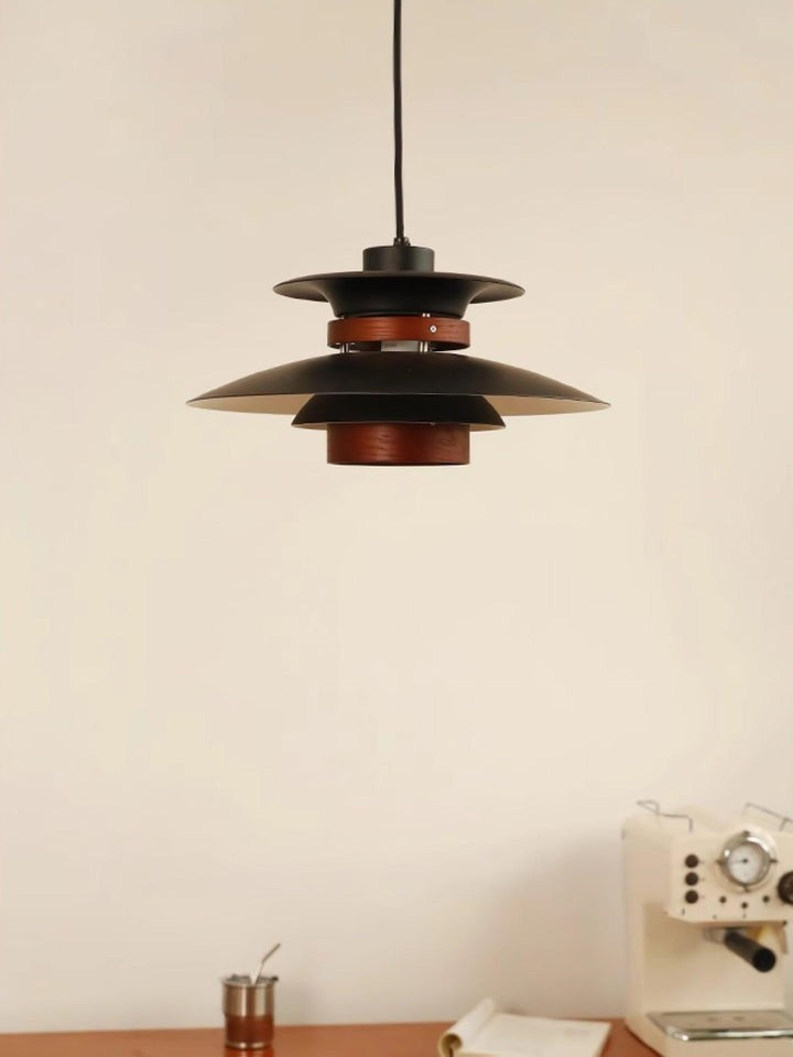 Four-Shade Scandinavian Ceiling Pendant Light