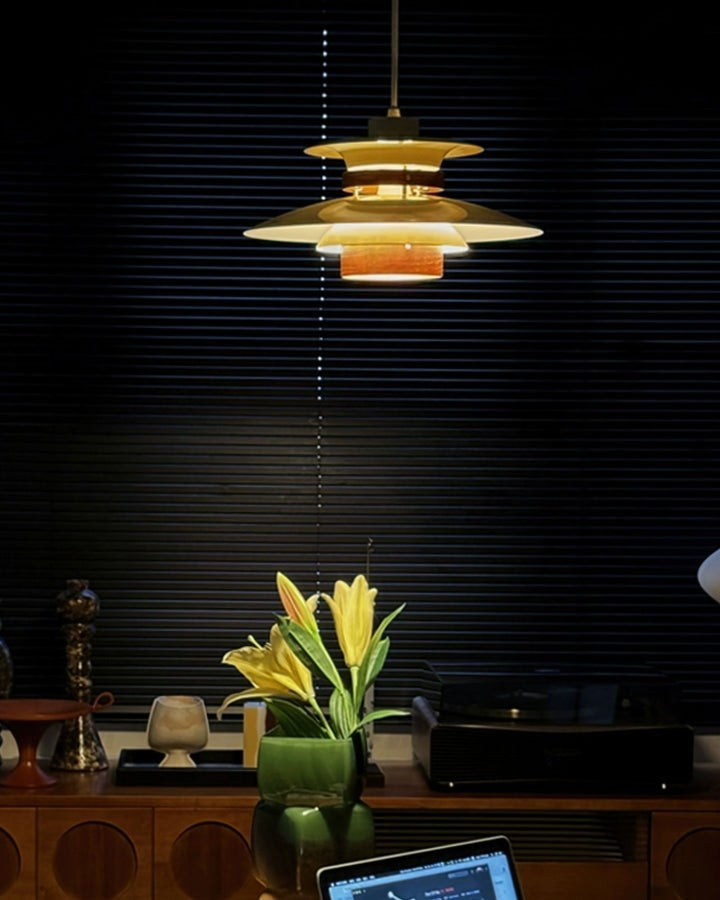 Four-Shade Scandinavian Ceiling Pendant Light