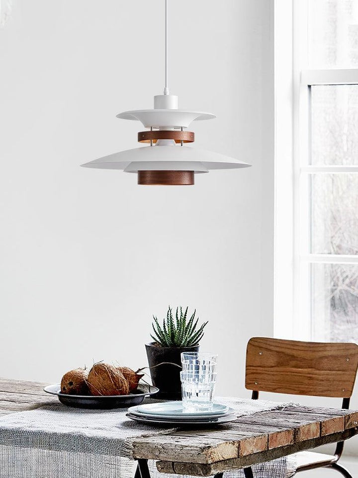 Four-Shade Scandinavian Ceiling Pendant Light