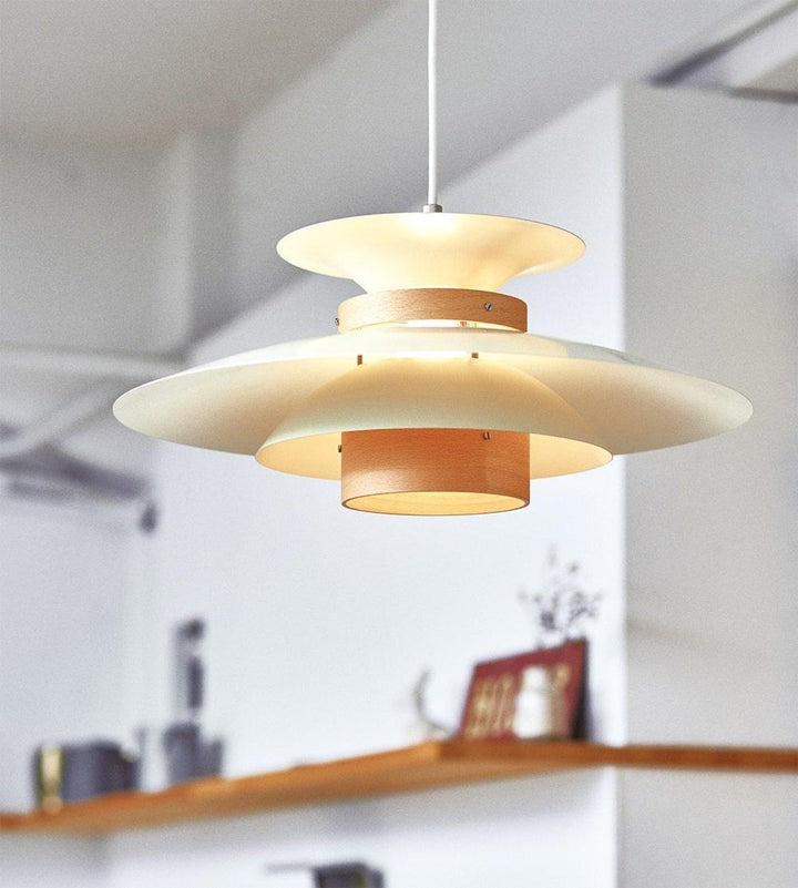 Four-Shade Scandinavian Ceiling Pendant Light