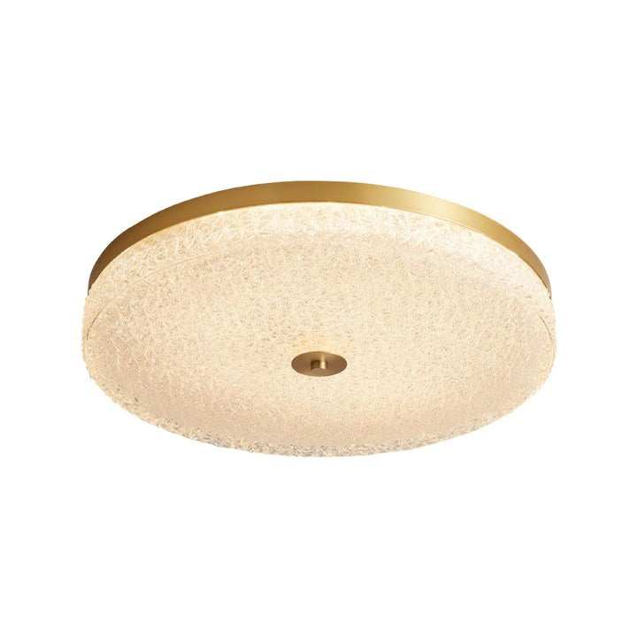 Frost Textured Glass LED Flush Mount Ceiling Light