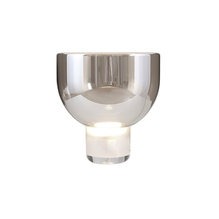 Frozen Cone Glass LED Table Lamp