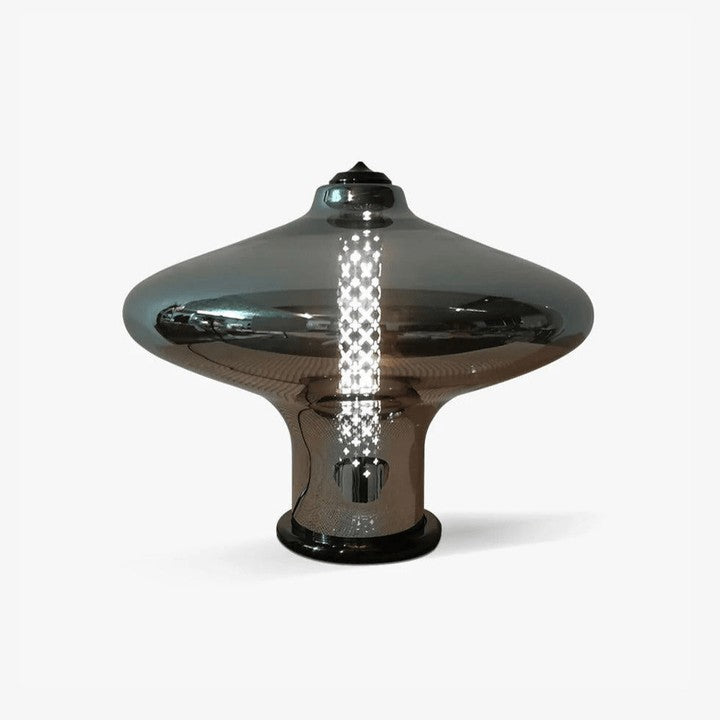 Futuristic Glass LED Table Lamp