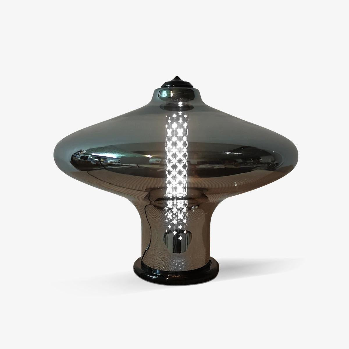 Futuristic Glass LED Table Lamp