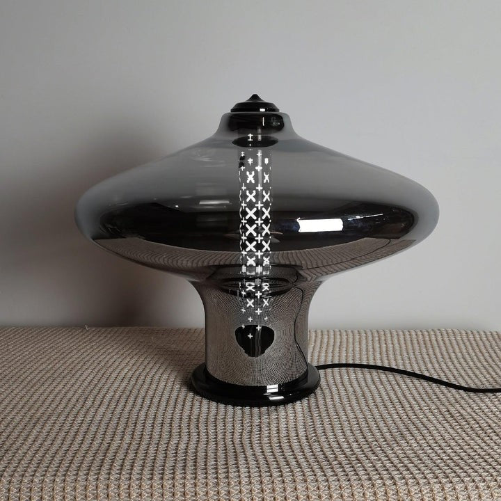 Futuristic Glass LED Table Lamp