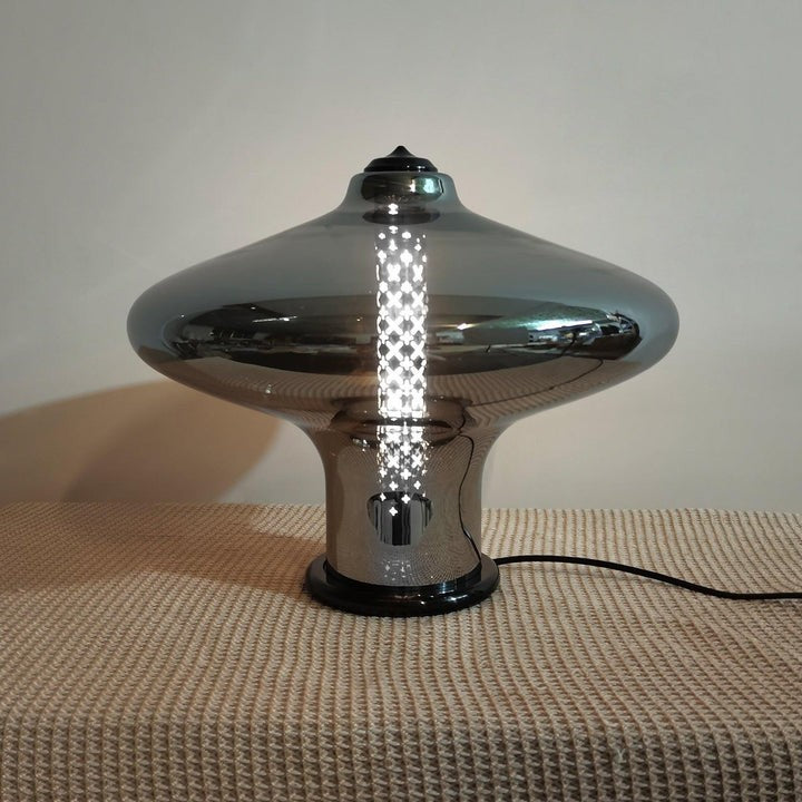 Futuristic Glass LED Table Lamp