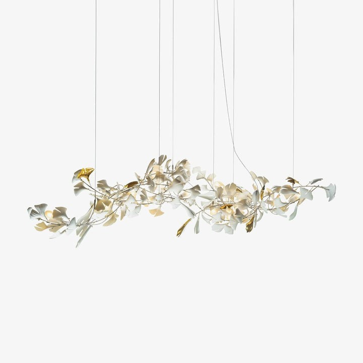 Ginkgo Leaf-Inspired Chandelier E