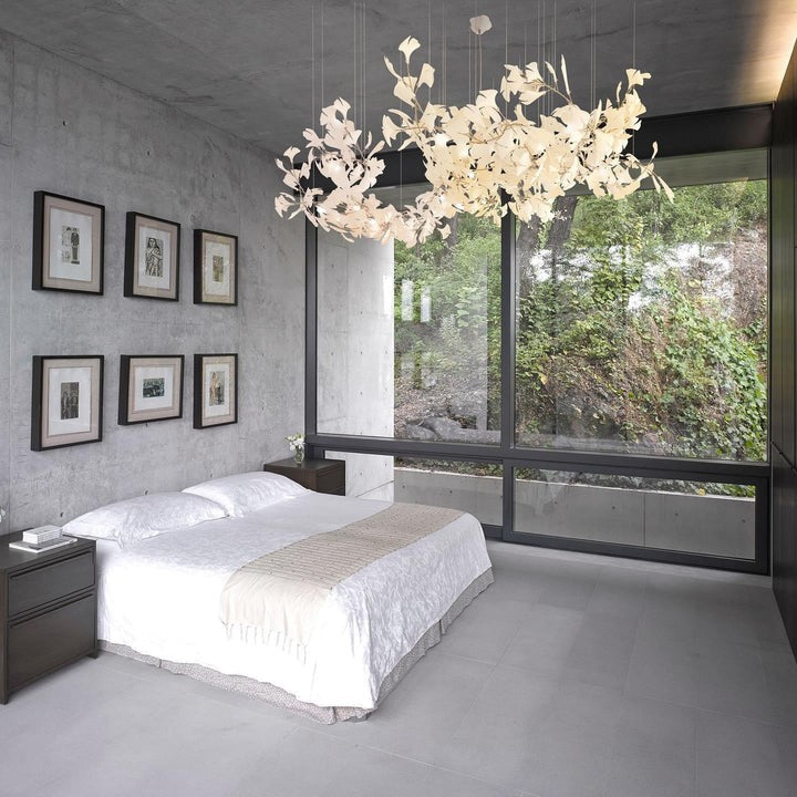 Ginkgo Leaf-Inspired Chandelier E