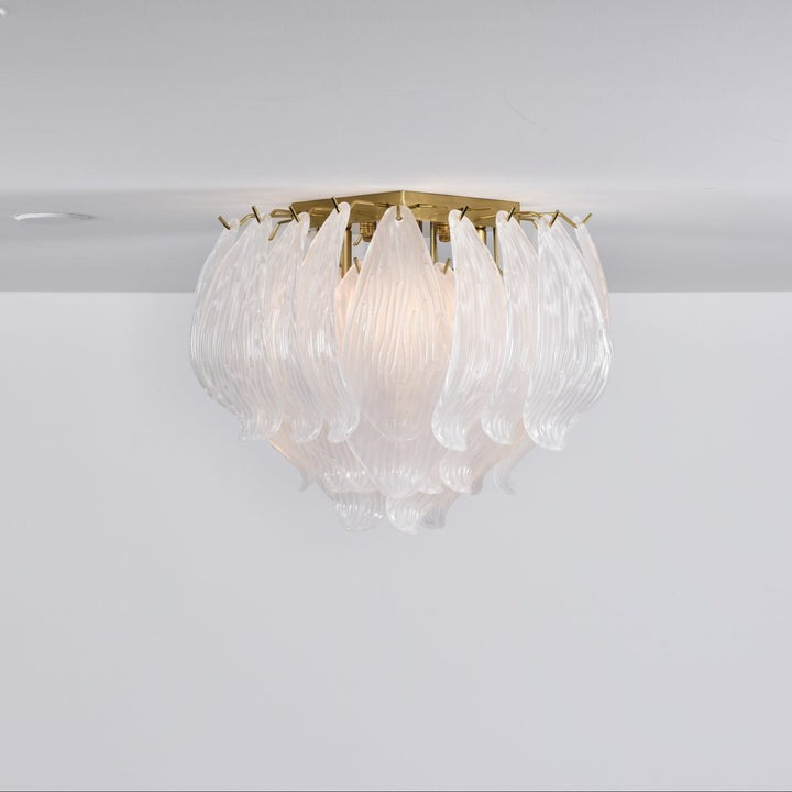 Hand-Blown Murano Glass Ceiling Light