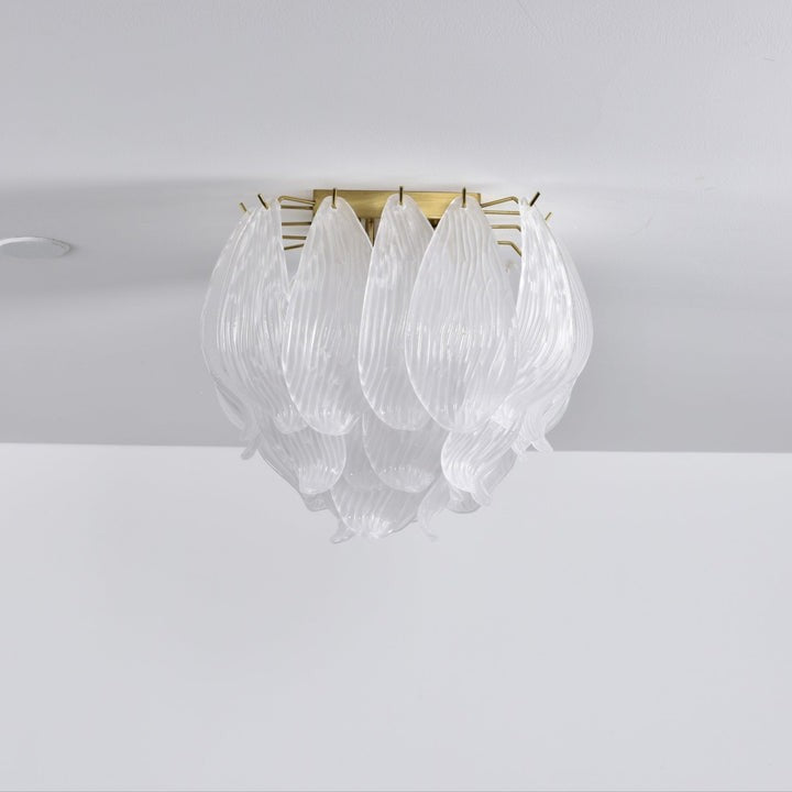 Hand-Blown Murano Glass Ceiling Light