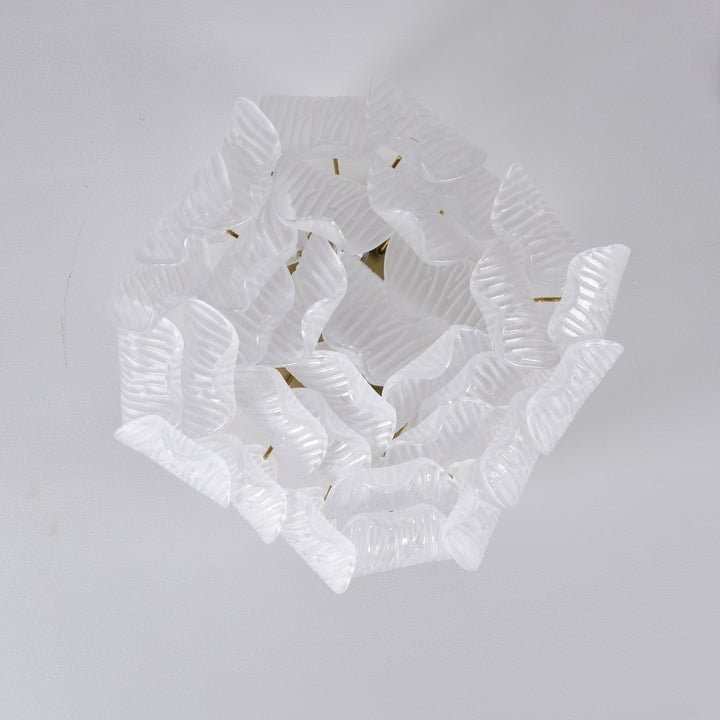 Hand-Blown Murano Glass Ceiling Light