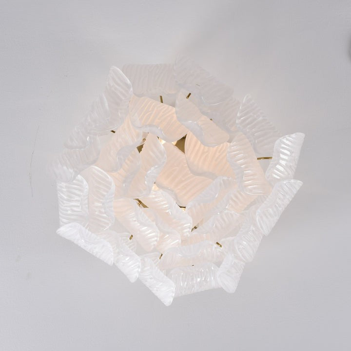Hand-Blown Murano Glass Ceiling Light