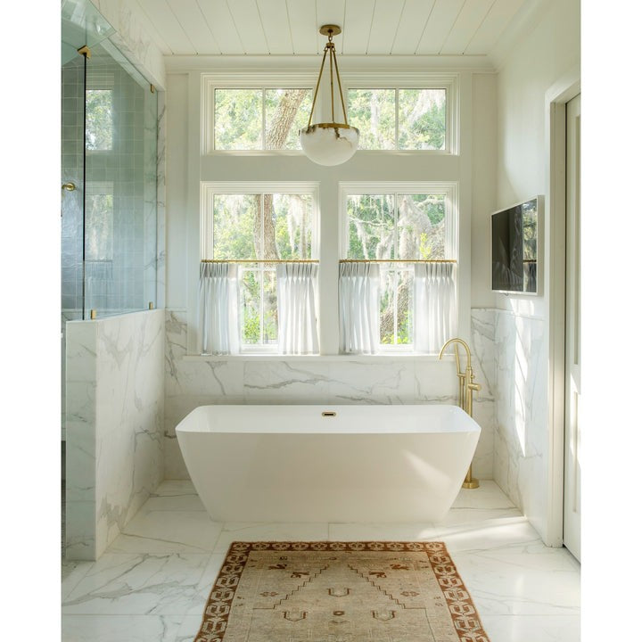 Handcrafted Alabaster LED Ceiling Chandelier