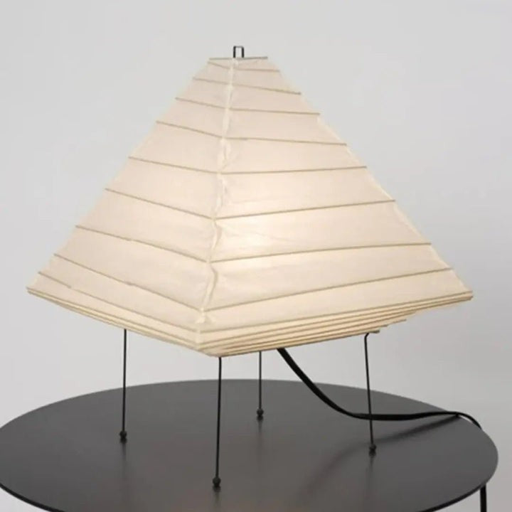 Handcrafted Origami-Style Paper Table Lamp