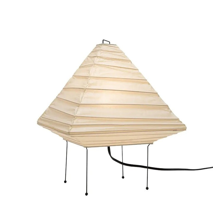 Handcrafted Origami-Style Paper Table Lamp