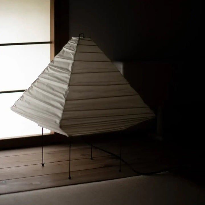 Handcrafted Origami-Style Paper Table Lamp