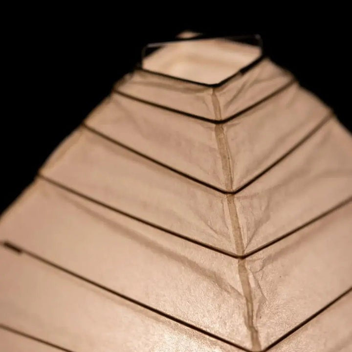 Handcrafted Origami-Style Paper Table Lamp