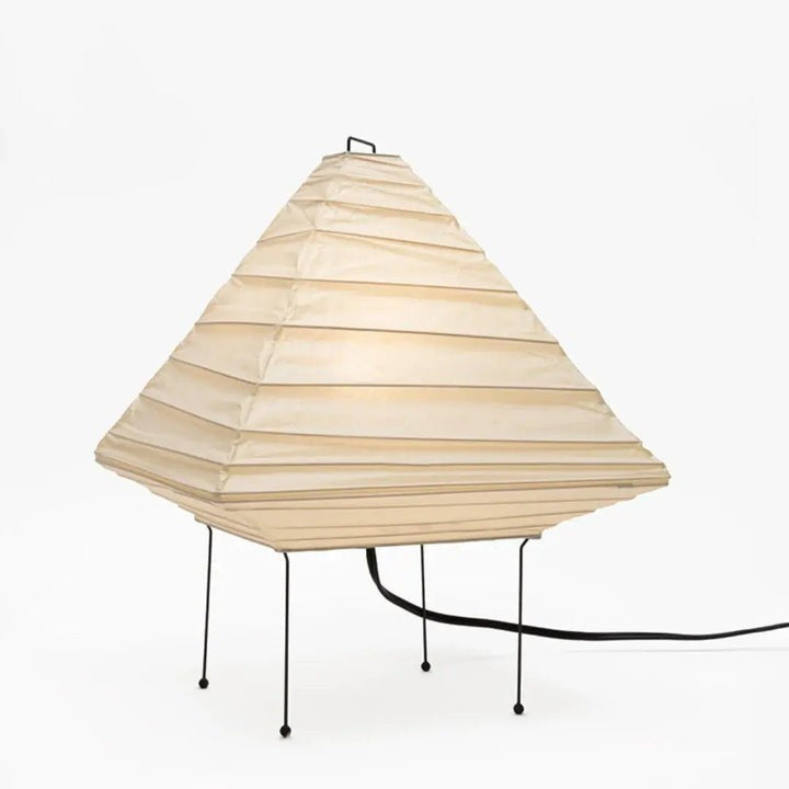 Handcrafted Origami-Style Paper Table Lamp